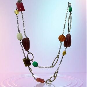 Lia Sophia Colorful Beaded Necklace